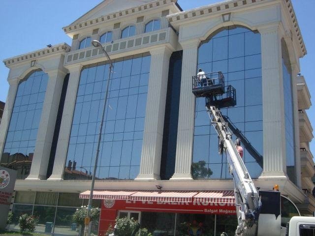 ankara dış cephe cam temizliği