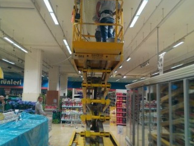 süpermarket temizleme