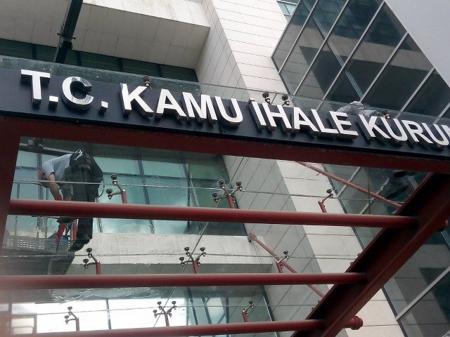 kamu ihale kurumu dışcephe cam temizliği